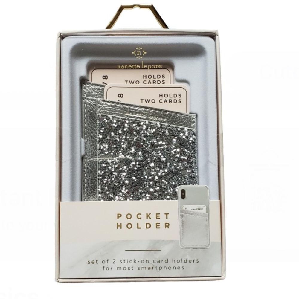 Nanette Lepore Smartphone Pocket Holders Set of 2 NWT